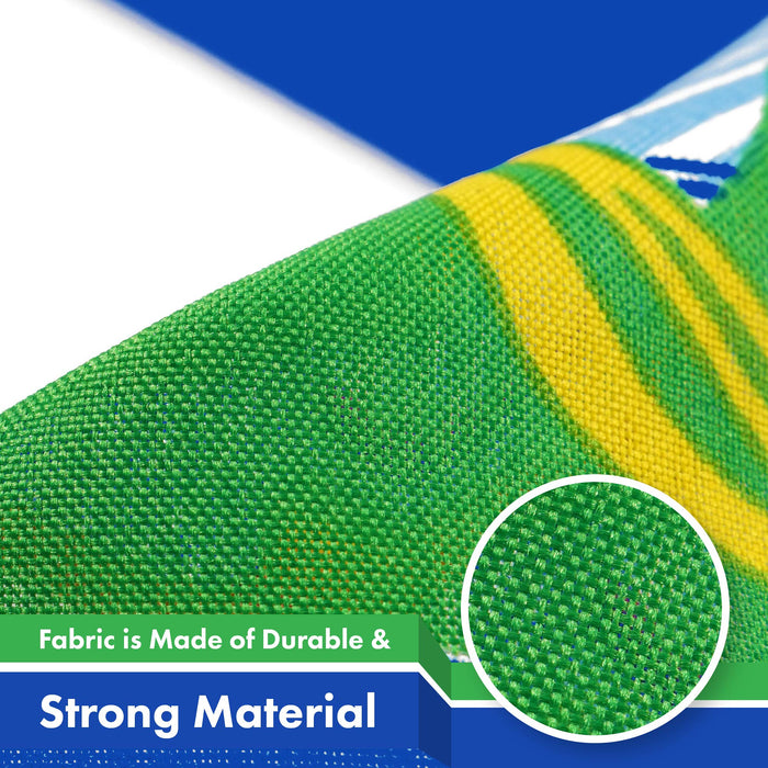 Trade Winds Nicaragua Flag 3x5 FT - 100D Polyester, Vibrant Colors, US Seller
