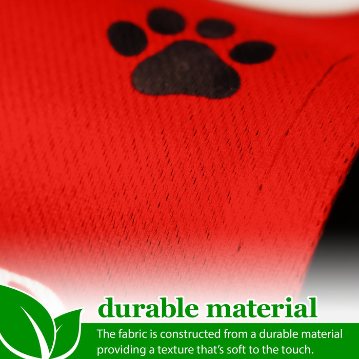 G128 Garden Flag & Stand Forever in My Heart Cozy Cat Memorial 4"x8" Blockout Fabric