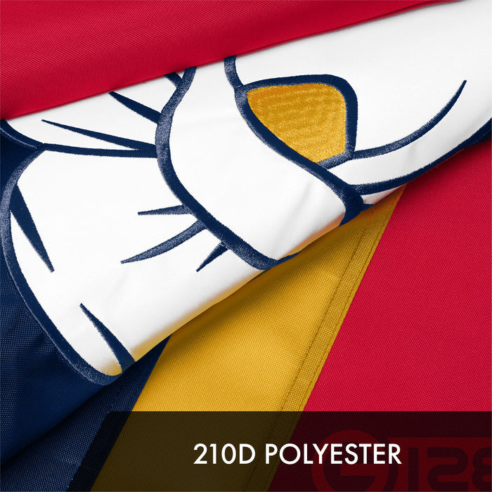 G128 2 Pack: Mississippi 2020 MS  | 3x5 Ft | ToughWeave Series Embroidered 300D Polyester | Embroidered Design, Indoor/Outdoor, Brass Grommets