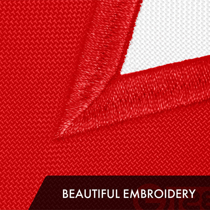 G128 3 Pack: Alabama AL  | 3x5 Ft | ToughWeave Series Embroidered 300D Polyester | Embroidered Design, Indoor/Outdoor, Brass Grommets