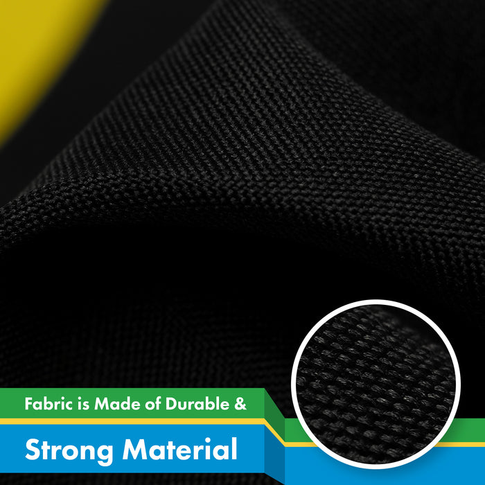 G128 Tanzania Tanzanian Flag | 3x5 Ft | LiteWeave Pro Series Printed 150D Polyester | Country Flag, Indoor/Outdoor, Vibrant Colors, Brass Grommets, Thicker and More Durable Than 100D 75D Polyester