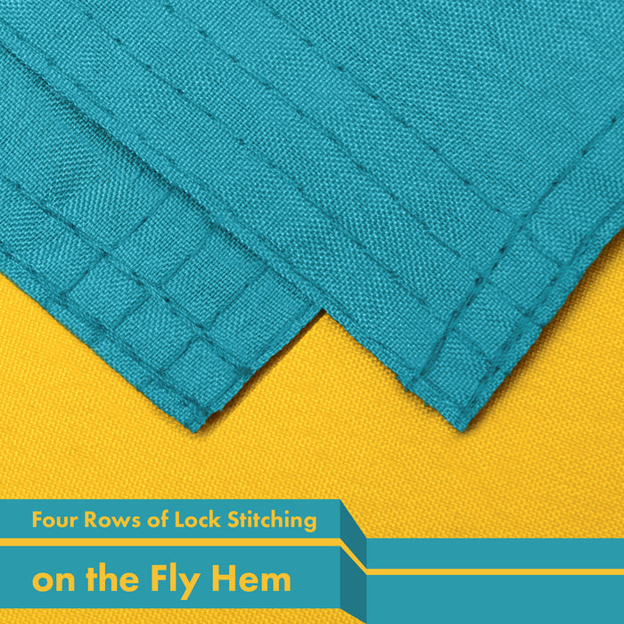 G128 5 Pack: Kazakhstan Kazakhstani Flag | 3x5 Ft | LiteWeave Pro Printed 150D Polyester | Country Flag, Indoor/Outdoor, Vibrant Colors, Brass Grommets, Thicker and More Durable Than 100D 75D Poly