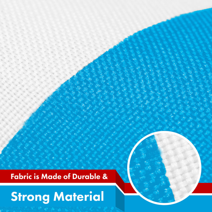 G128 5 Pack: Luxembourg Luxembourgers Flag | 3x5 Ft | LiteWeave Pro Series Printed 150D Polyester | Country Flag, Vibrant Colors, Brass Grommets, Thicker and More Durable Than 100D 75D Polyester