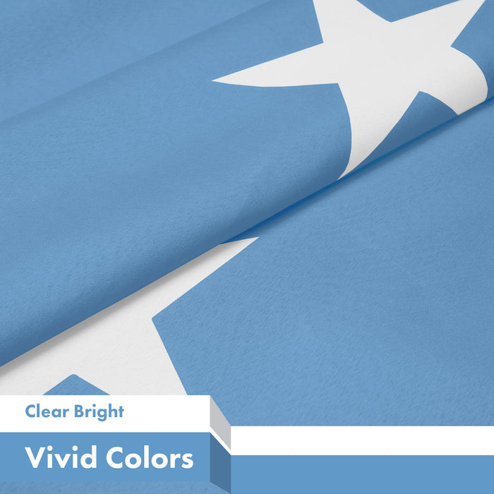G128 10 Pack: Micronesia Micronesian Flag | 3x5 Ft | LiteWeave Pro Printed 150D Polyester | Country Flag, Indoor/Outdoor, Vibrant Colors, Brass Grommets, Thicker and More Durable Than 100D 75D Poly