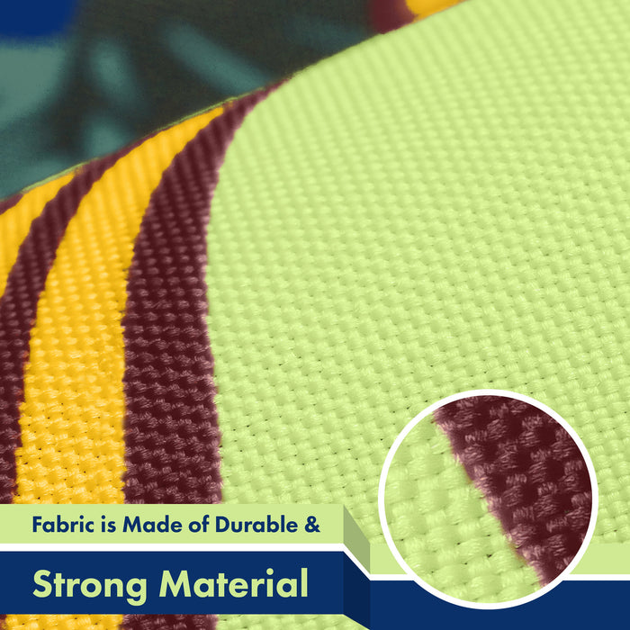 G128 2 Pack: Vermont VT  | 3x5 Ft | LiteWeave Pro Series Printed 300D Polyester | Indoor/Outdoor, Vibrant Colors, Brass Grommets, Thicker and More Durable Than 100D 75D Polyester