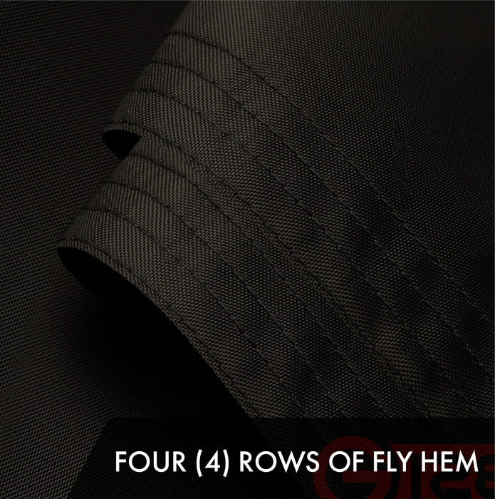 G128 Combo Pack: American USA Flag 2.5x4 Ft & Pirate Jolly Roger Red Head Scarf Flag 2.5x4 Ft | Both ToughWeave Series Embroidered 300D Polyester, Embroidered Design, Indoor/Outdoor, Brass Grommets