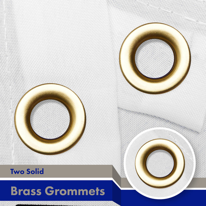 G128 Combo Pack: American USA Flag 3x5 Ft & Northern Marianas MP  3x5 Ft | Both LiteWeave Pro Series Printed 150D Polyester, Brass Grommets