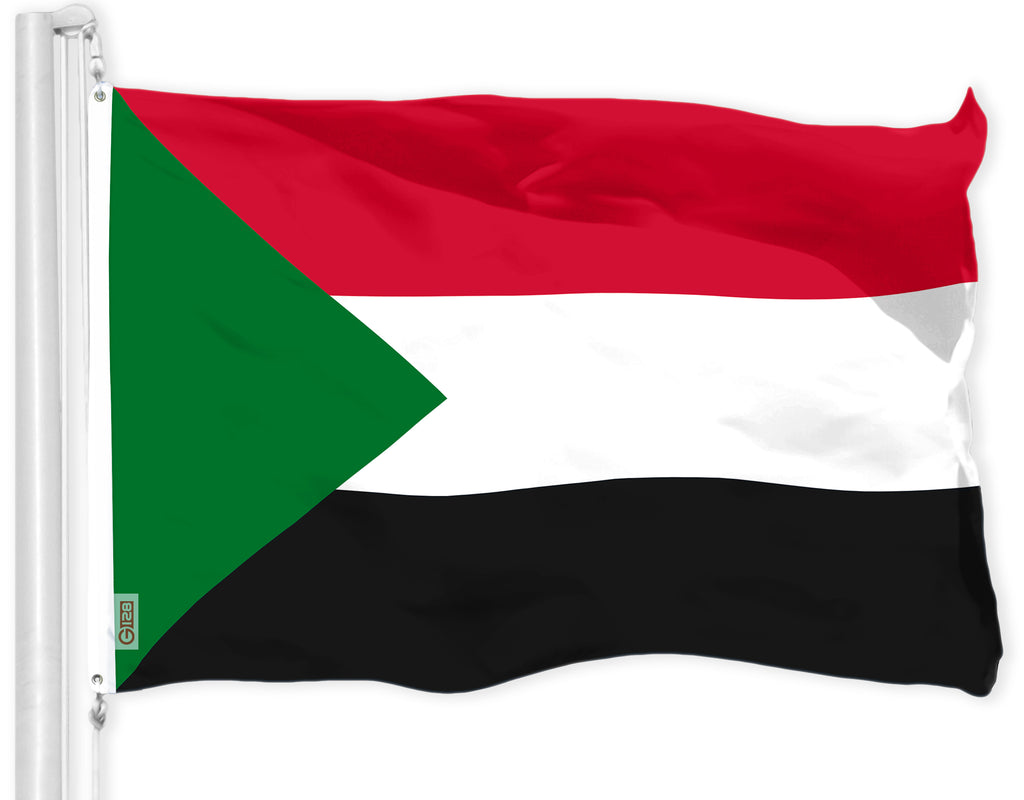 G128 Sudan Flag 3x5FT 150D Printed (1 Pack) — G128store.com