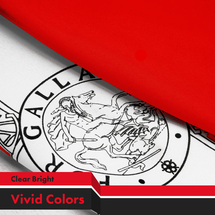 G128 Combo Pack: American USA Flag 3x5 Ft & Malta Maltese Flag 3x5 Ft | Both LiteWeave Pro Series Printed 150D Polyester, Brass Grommets