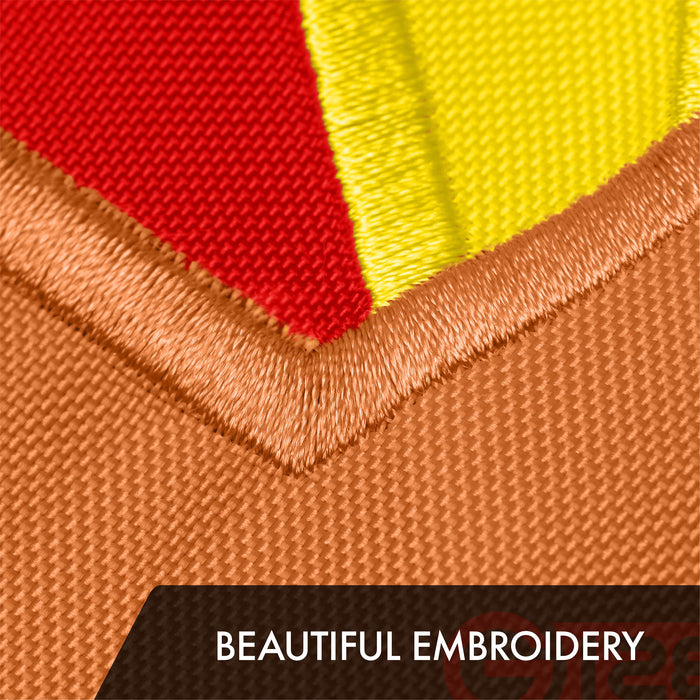 G128 10 Pack: Arizona AZ  | 2.5x4 Ft | ToughWeave Series Embroidered 300D Polyester | Embroidered Design, Indoor/Outdoor, Brass Grommets