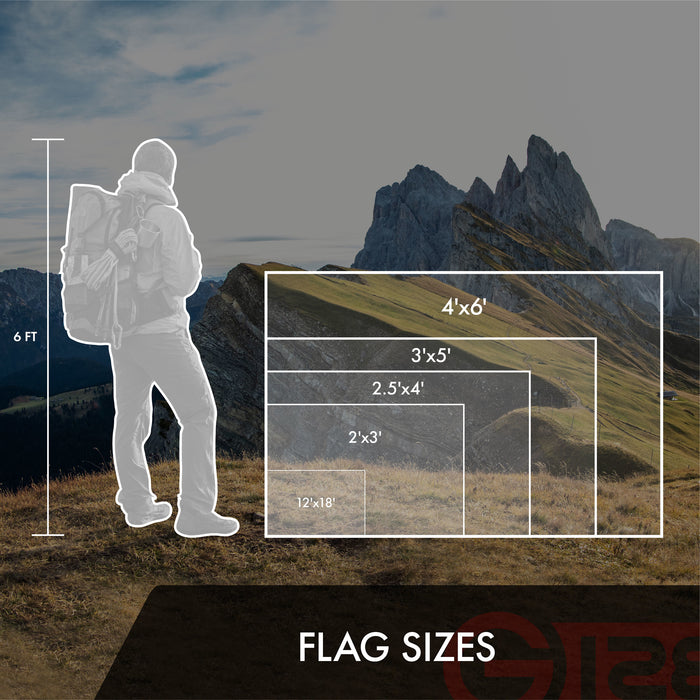 G128 10 Pack: Arizona AZ  | 2.5x4 Ft | ToughWeave Series Embroidered 300D Polyester | Embroidered Design, Indoor/Outdoor, Brass Grommets