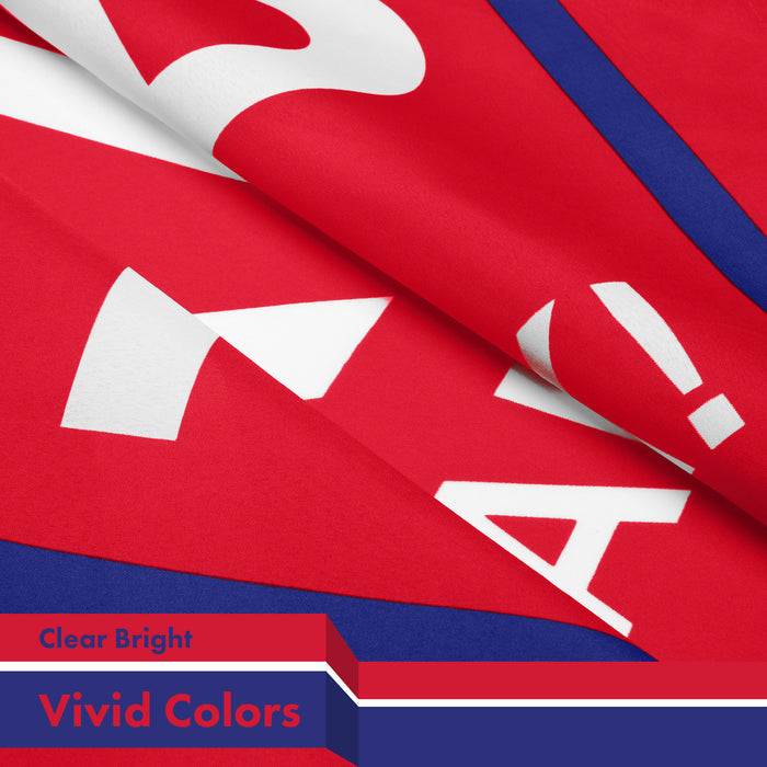 3x5 FT Donald Trump 45 President Flag – 'Trump Is My President' – Vibrant, Fade Resistant Polyester